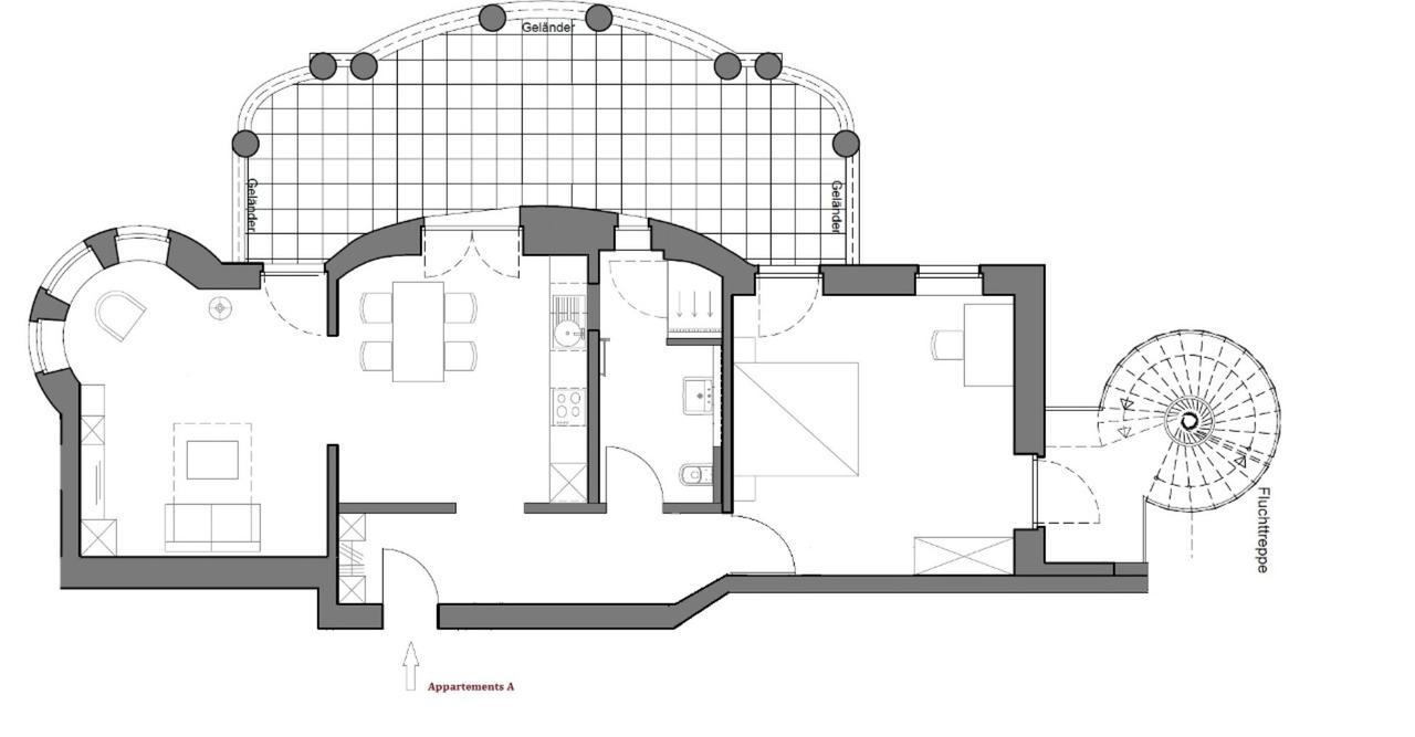 Appartements Am Kurpark Bad Pyrmont Eksteriør billede