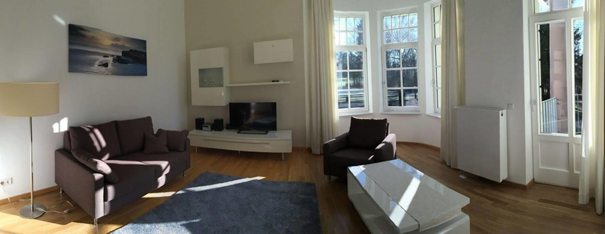 Appartements Am Kurpark Bad Pyrmont Eksteriør billede
